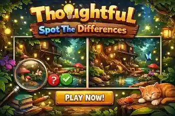 Thoughtful Spot The Differences